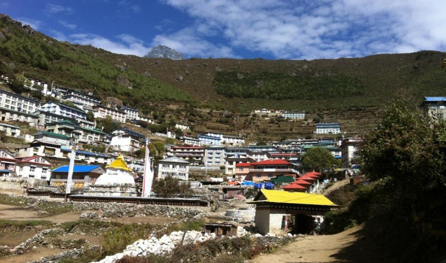 Namche Bazaar Gate Way to the Everest